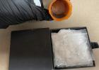 Olney Police seized this methamphetamine from a local woman during a traffic stop. Photo by Olney Police Department