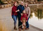 Texas Senate District 30 candidate Cody Clark and fam