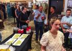 Chamber members enjoyed light conversation mixed with business advice as the Mixer is always a great way to learn from fellow business owners. Photo by Olney Chamber