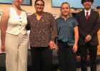 The OHS Calculator Applications team of Sophie Roach, Darla Castillo, Braelyn Casteel, and Jeffry Flores, took third place at the State UIL contest, with 658 points, behind Three rivers and Sabine Pass. Mr. Flores came in fourth in the individual contest.