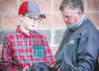 Sawyer Edgington (Olney 4H) 2nd in Light. wt., 3rd in Senior Doe and 5th in light wt. individual rabbit division