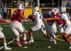 Cub defenders penetrated the backfield of the Owl’s offense causing the quarterback to scramble. The Cub’s defense has shown they have great speed, often breaking through offensive lines, with some fine tuning on the read. This defense will continue t