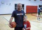 New basketball coach hosts