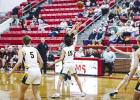 OHS Cub #2 Brady Lisle was a big part of the offensive win against the Lobos, scoring 15 points and putting up a great defensive game for the night. Photo by Will Sadler