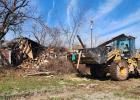 City cleanup begins with teardown