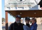 The Olney Chamber of Commerce recognized Big Luv’s BBQ this month for completing two years in business on Main Street. Barry and Ann Hodges marked the milestone with their granddaughter, Emilia Jane, in front of their restauurant. The Hodges have big pl