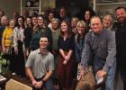 The leaders of Olney’s business, government and nonprofits gathered at the home of Mayor Rue and Anna Rogers to hear a presentation about Virginia’s House and Dr. Goodall’s House, a nonprofit that advocates for local children, by its new director, K