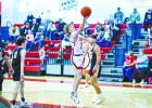 OHS Cub #2 Ryder Lisle was on fire outside the line for the night, hitting for 3 for 9 points and one successful free throw. Photo by Will Sadler