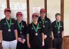 The OHS Cub Golf Team traveled to Hamlin for the Hamlin Invitational Golf Tourney and came away with a first-place victory for the boy’s team. Brady Lisle was on fire for the day and earned a first-place finish for his day’s score. [L-R]: Brady Lisle, Case Gray, Brason Brock, Caleb Johnson and Ryder Lisle. Congratulations Cubs, Fight On! 