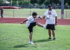 This player had amazing skills at punting and very accurate and long field goal kicks. Photo by Will Sadler