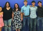 These 2025 Olney High School graduates received scholarships and will be mentored through college by the Olney Education Foundation. L-R: Emily Marquez, Brenna Madison, Samantha Garibay, Camron McComack, Isaac Delgado Rios, Aidyn Bitner. Photo provided by