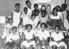 This is the class of children who attended the first African-American school