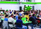 Newcastle ISD hosted the annual Athletic Banquet; the banquet is a chance to recognize and celebrate the accomplishments of the Bobcats and Ladycats athletes. Coaches, teachers, students, athletes, friends, family and community members descended upon the 