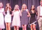 National Honor Society inductee ceremony