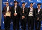 The OHS Mathematics Team took home a third-place bronze medal at the State UIL contest. The team members were coached by Dr. Greg Roach, and include Caleb Johnson, Aidyn Bitner, Adrian Gonzalez, and Jeffry Flores. Photo by Sherry Livingston