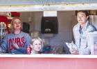 The Olney Athletic Booster Club and volunteers manned the concession stand for the OISD tourney, which at times got very busy with hungry fans and players. Photo by Will Sadler
