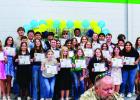 The NHS FFA has had many successes this year which was seen in all the awards, certificates and degrees presented at this year’s banquet. Photo by Will Sadler