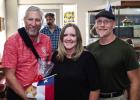 Sen. Drew Springer visits Olney