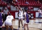 OHS Lady Cub #4-Mackenzie Berngen is a Lady Cubs captain and rightly so: she is cool and confident under pressure and leads the team well. She is a great shooter and never hesitates to drive through defenders on the way to the bucket, often drawing a foul