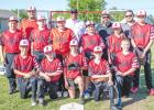 Retired baseball pro encourages the Olney Cub Little League team