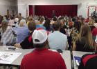 OISD teachers rally for new school year