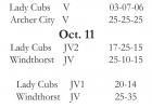 CUBS Game Scores