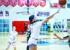 OHS Lady Cub #5-Oaklan Hopkins hit 3-pointers for the night and put in solid work on defense against the Ladycats. Photo by Will Sadler