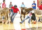 Donkey Basketball Game brings in bucks for juniors