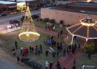 The community braved chilly temperatures on Nov. 30 for the traditional lighting of the city’s Christmas tree, hosted this year by the Olney Chamber of Commerce and Keep Olney Beautiful. Events included caroling, a chili cookoff, hot chocolate, photos w