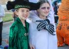 Kids crowded the Trunk or Treat event on Olney’s Main Street on Halloween eve. The event was one of the best attended, drawing families from surrounding communities. Photo by Gina Keating
