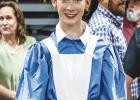 Aubree Clayton plays the Head Nurse of the Blackwell Insane Asylum and gave a confident and intense performance. The play has done very well thanks to a great cast, crew and director as it moves on Bi-District competition. Photo by Will Sadler