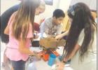 Sixth graders complete balance project