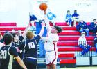 OHS Cub #24 Peyton Bedford excels on defense and plays with a ton of passion every time he steps on the boards, Peyton scored 2 for the night on a floater. Photo by Will Sadler