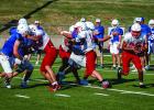 The Cubs have a good roster for running backs who will battle it out for a coveted starter position. Photo by Will Sadler