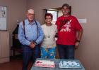 Our friends over at the Olney Cub Center celebrated August birthdays with a cake provided by Southside Baptist Church, ice cream provided by Lunn Funeral Home and a round of ‘Happy Birthday’ sung by attendees for lunch. Happy Birthday to Jim McCarson 