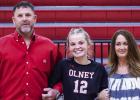 Olney High School celebrates Varsity Volleyball Senior Night