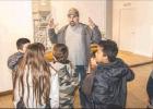 Olney Elementary’s fourth-graders visit Olney Heritage Museum