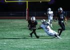OHS Cub #7 Damian Hernandez had a big night against the Crosbyton Chiefs with 3 tackles, 11 assists, 1 interception, 1 sack, 1 tackle for loss and 4 receptions for 26 yards. Photo by Will Sadler