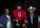 JoJo Acuna Escorted By: Mom Paula and Dad Gilbert Acuna. Activities: POOHS - 4 years, UIL Reading and Writing, Lit crit, Barbra Jordan Historical Essay, Marching band, and NHS. After Graduation: Plans to attend Texas Tech Medical School.
