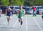 NHS Bobcat Keegan Voyles moves on to Regionals in 100m and 200m dash. Photo by Will Sadler