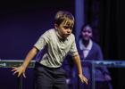 Some performers like Huck Branum had small roles in the Graham Regional Theaters production of Matilda but still managed big performances that stole parts of the show. Photo by Will Sadler