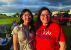 Yesol Lim, a South Korean university student who is interning at The Refuge this summer, poses with activities director Jacqueline Gober. Photo courtesy of The Refuge
