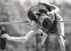 NHS Ladycat Aubree Clayton moves on to Regionals in high jump. Photo by Will Sadler