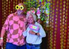 Spencer and Debbie Key posed for photos at the Senior Cub Center dance ot the PhotoBomb booth. Photo by Candy Blair