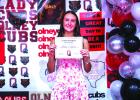 Oaklan Hopkins received the Lady Cubs Softball Newcomer of the year award. Photo by Will Sadler