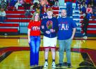 OHS Senior Cub #22 Eli Clayton was escorted by Ashleigh and Monty Clayton. Eli played 4 years in basketball. favorite memory: is making the buzzer beater in the Chico Tournament, sending the game into overtime, Advice for younger players: don’t take opp