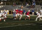 Cub quarterback #11 Tucker Cortinez can scramble once the pocket breaks down and if the Cubs decide to turn him loose with the option. Look for breakaway runs from Cortinez. Photo by Will Sadler