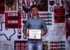 Maddox Johnson received the Cub Track and Field Team MVP Award. Photo by Will Sadler