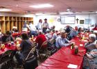 The annual NVFD fish fry packs three large rooms and fills countless to-go orders. Attendees may have come for some delicious catfish but went away with great memories. Photo by Will Sadler
