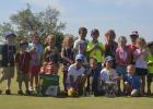 Above are the 2-6 year olds. Pictured on the back row (from left) are Brylen Frazier, Brayden Frazier, Kendall Bailey, Libby Lane, Paxton Pittman, Julius Key, McCrae Isbell, LaKyla Bartley, Emerald Edgington, Jenna Widner, Caly Johnson and Kameron Betts. On the front row (from left) are Rhett Ritter, Auston Moore, Cooper Tate, Rifle McDowell and Christopher McElroy. Photo by Natalie Carnley